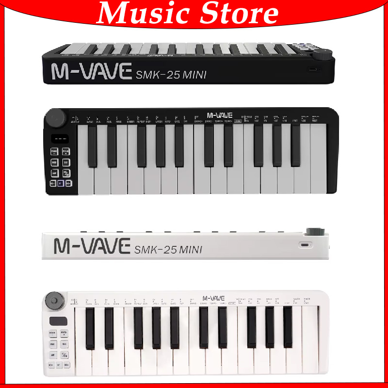 Midi Controller Pad - M-VAVE-Mini Teclado MIDI Opnieuw uitvoeren 25.