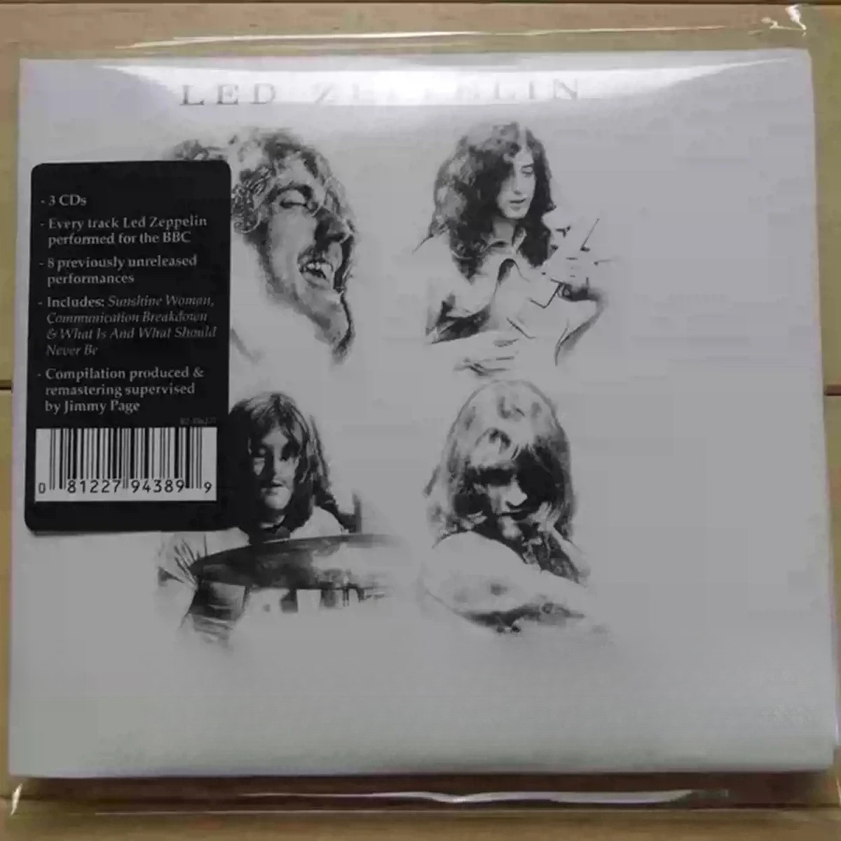 Audio Music Live - 3 schijven klassiek hardrock live compilatiealbum,