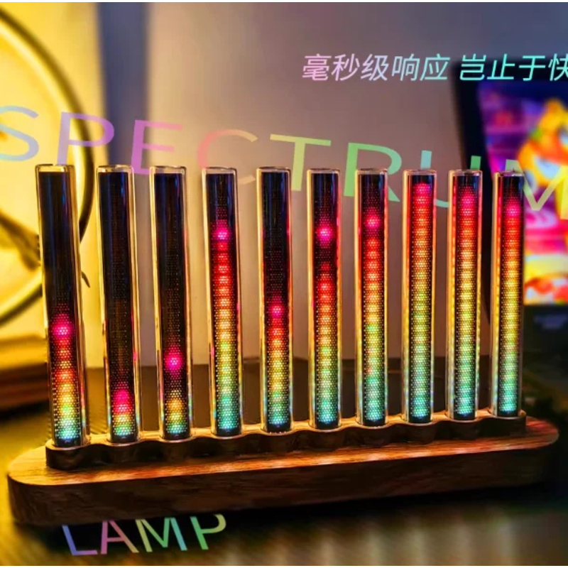 Audio Music Youtube - Audiolamp, geluidsgeactiveerde lamp, muziekspectrum pseudo-nixie buis