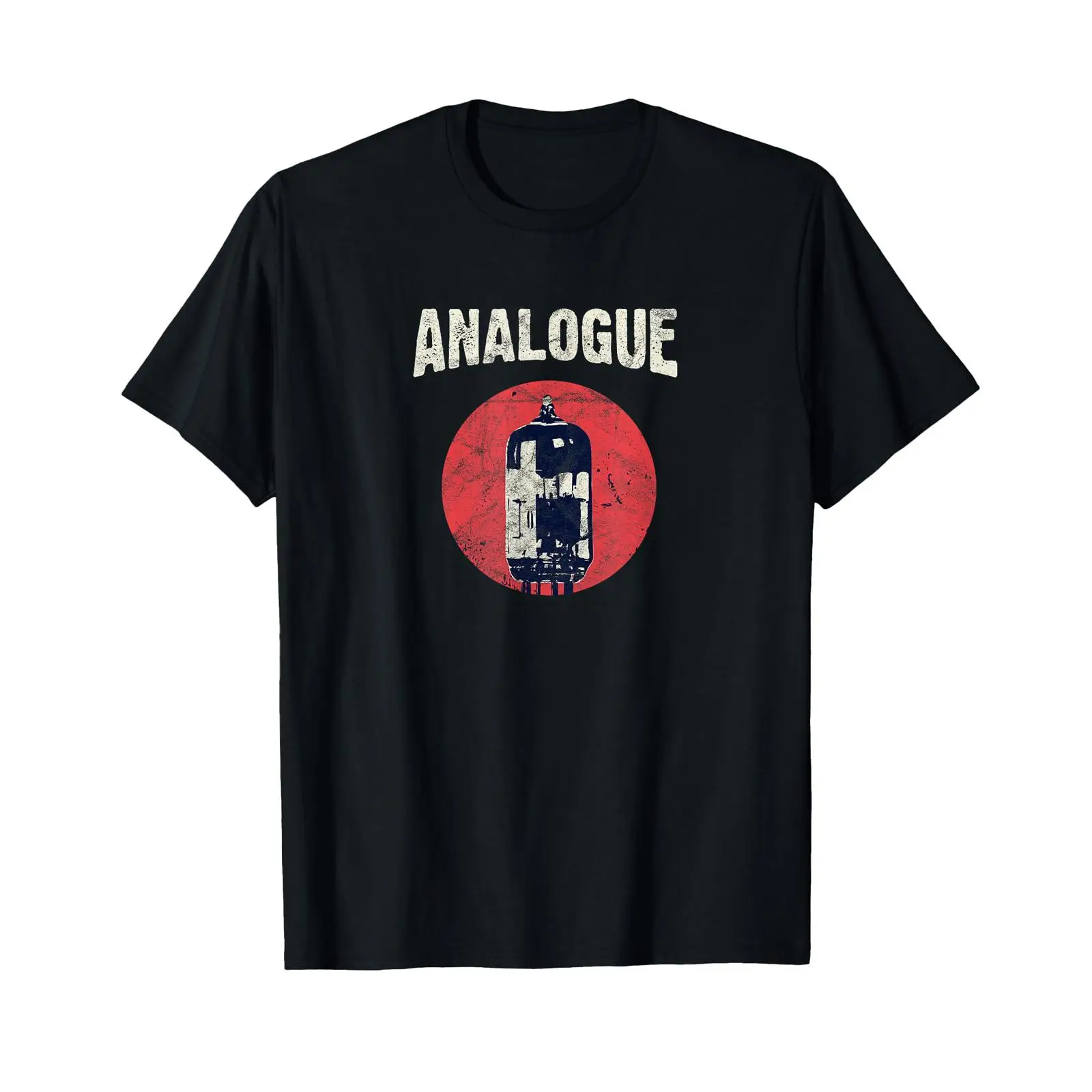 Audio Music Youtube - Vintage analoge vacuümbuisversterker T-shirt voor audiofiele