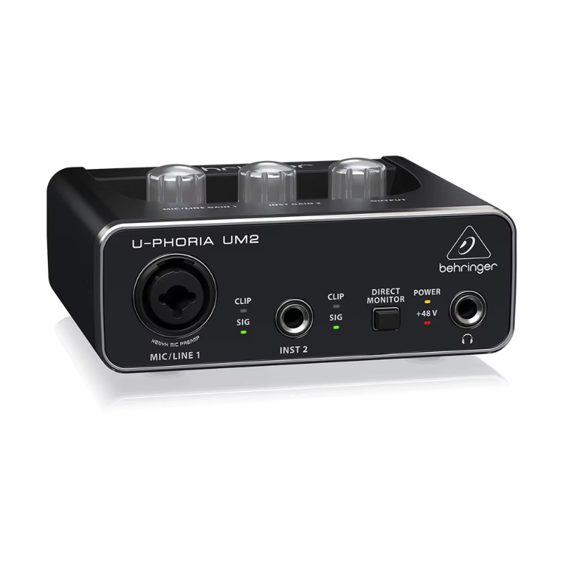 Audio Interface Usb - Behringer U-Phoria UM2 Geluidskaart 2-Kanaals USB