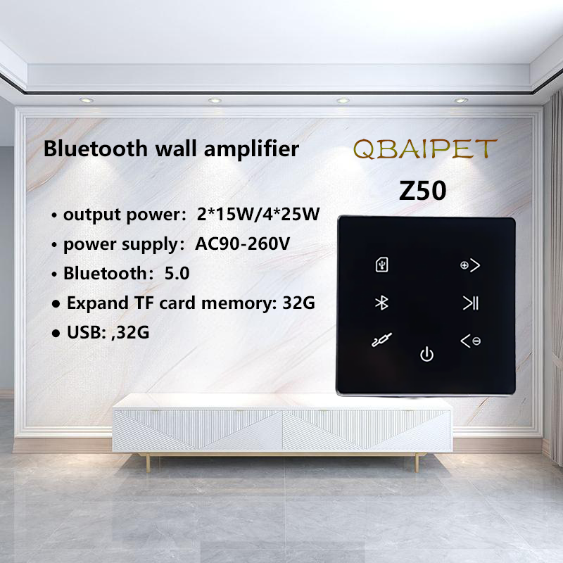 Audio Music Background Free - Bluetooth Muur Versterker Home Theater Geluidssysteem