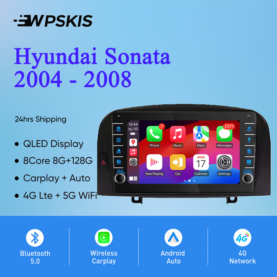 Audio Music Network - 8G Ram 128Gb Qled Auto Radio