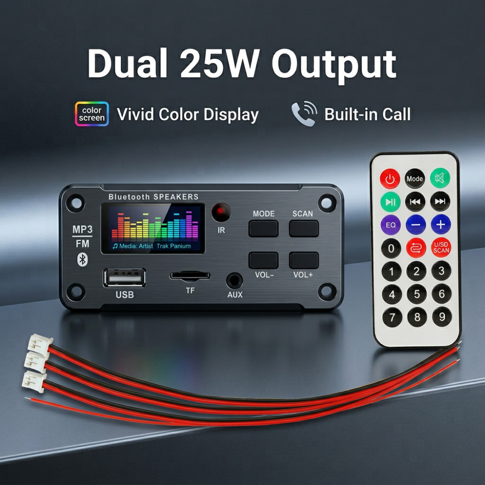 Audio Music To Mp3 - 50W Versterker Bluetooth MP3 WMA WAV