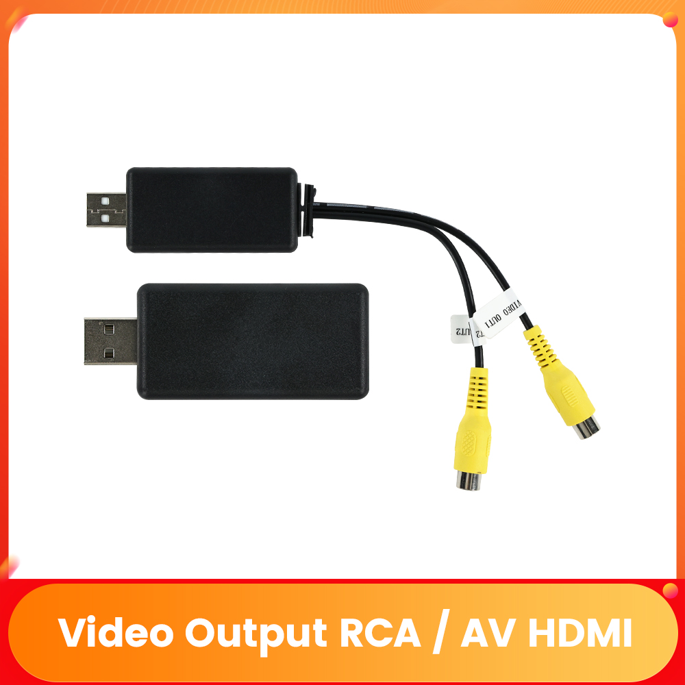Audio Interface Usb - USB naar CVBS RCA video-uitgang adapterbox