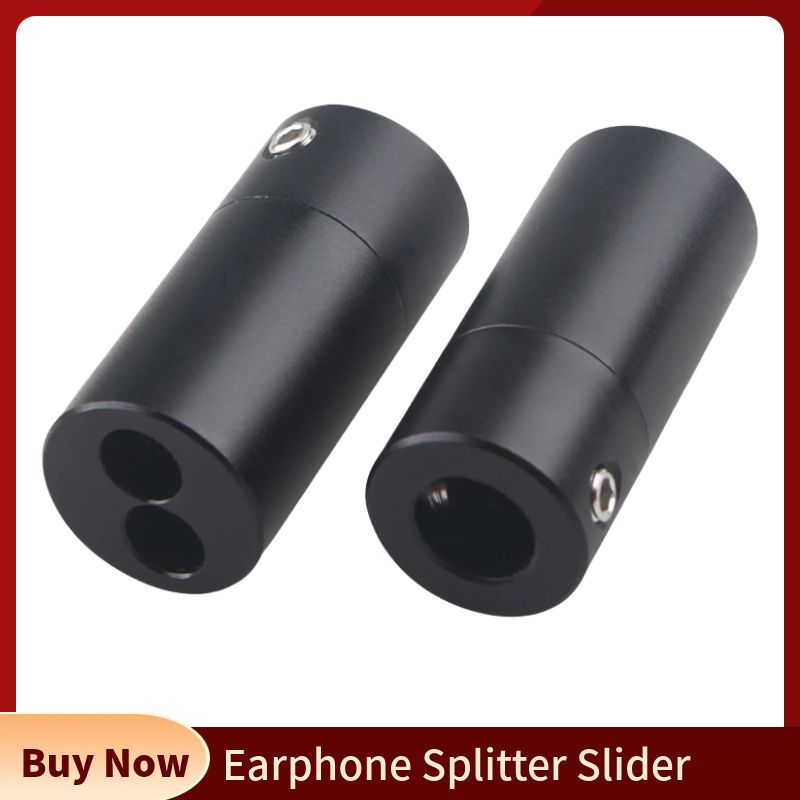 Audio Music Splitter - Oortelefoonsplitter Slider DIY RCA-connector Audiokabel Y