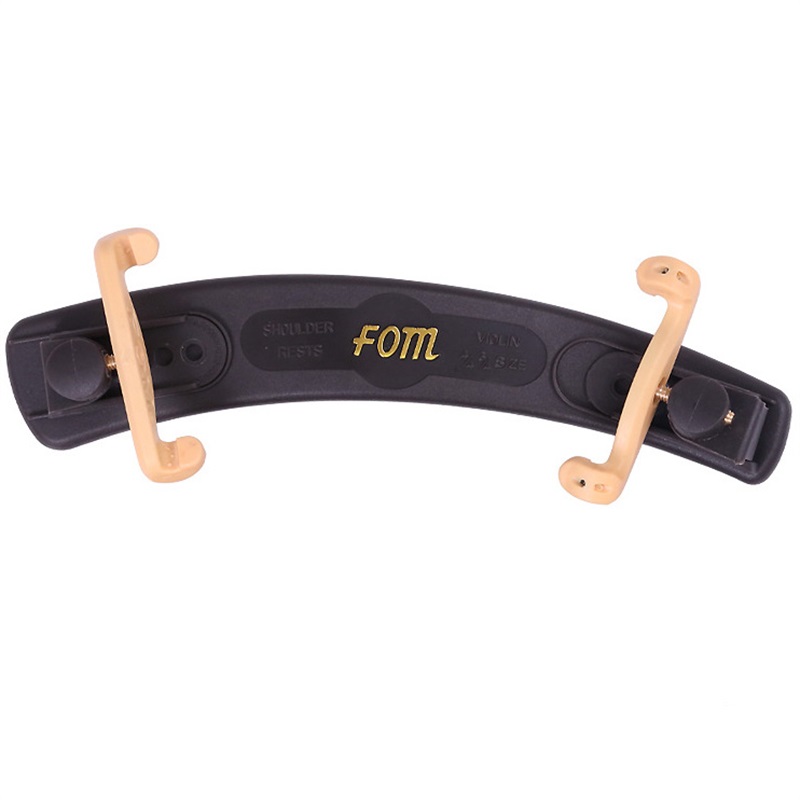 Violin Shoulder Rest - Plastic Materiaal Zwarte Viool Spons Schoudersteun