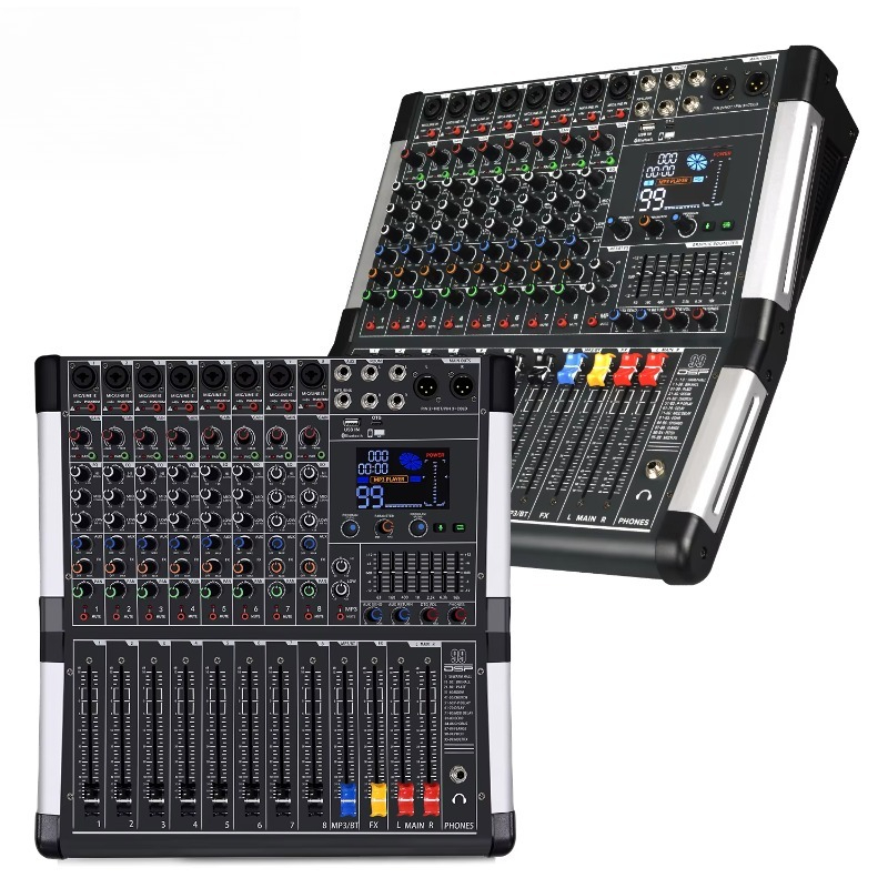 Audio Interface Usb - GAX-HLV8 8-kanaals USB audiomixer met OTG-interface
