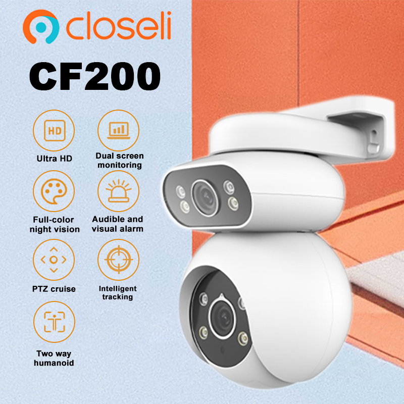Audio Music Track - Closeli CF200 5MP IP65 Tweeweg Audio