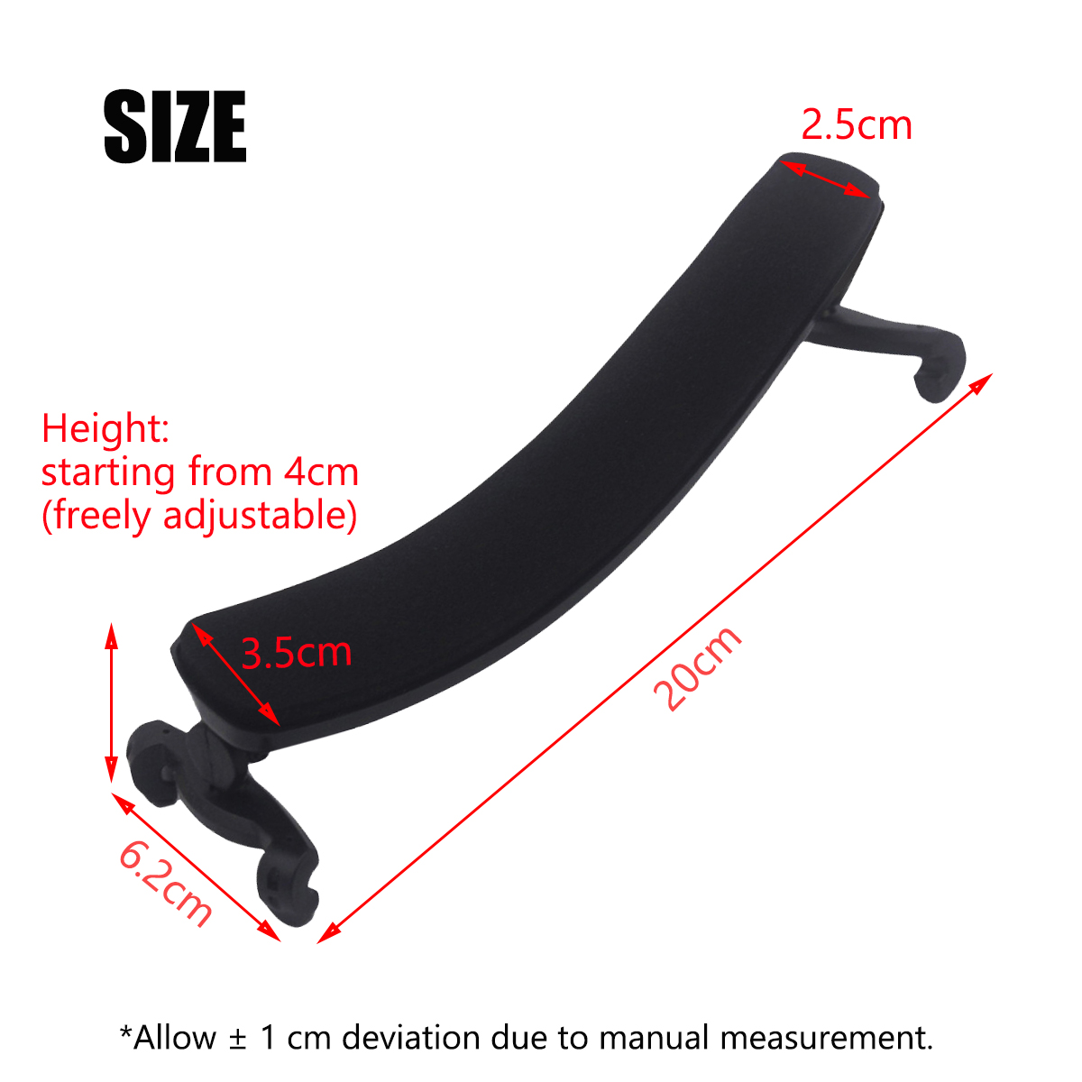 Miwayer verstelbare schouderst - Violin Shoulder Rest recensie en prijs