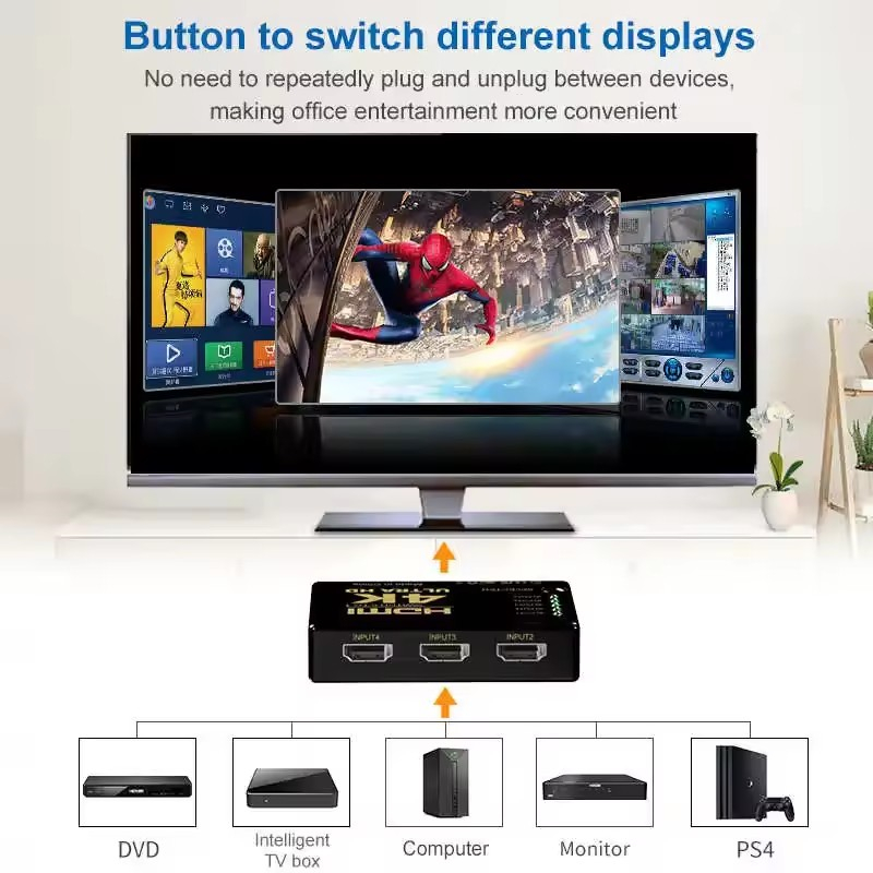 3 Ingang 1 Uitgang HDMI-compat - Audio Music Splitter recensie en prijs