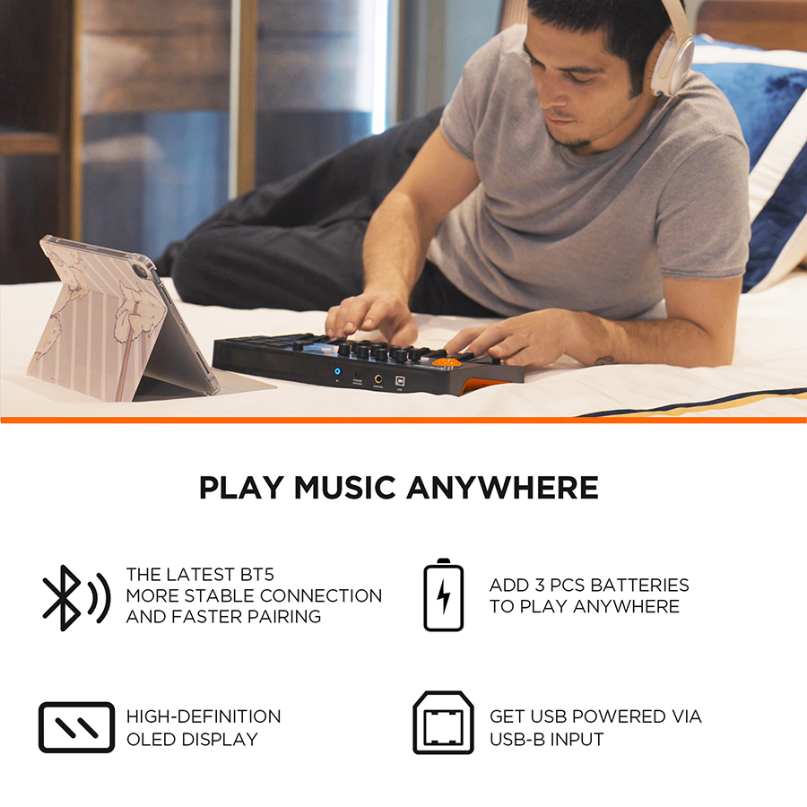 Keyboard MIDI-controller met 2 - Midi Controller Pad recensie en prijs
