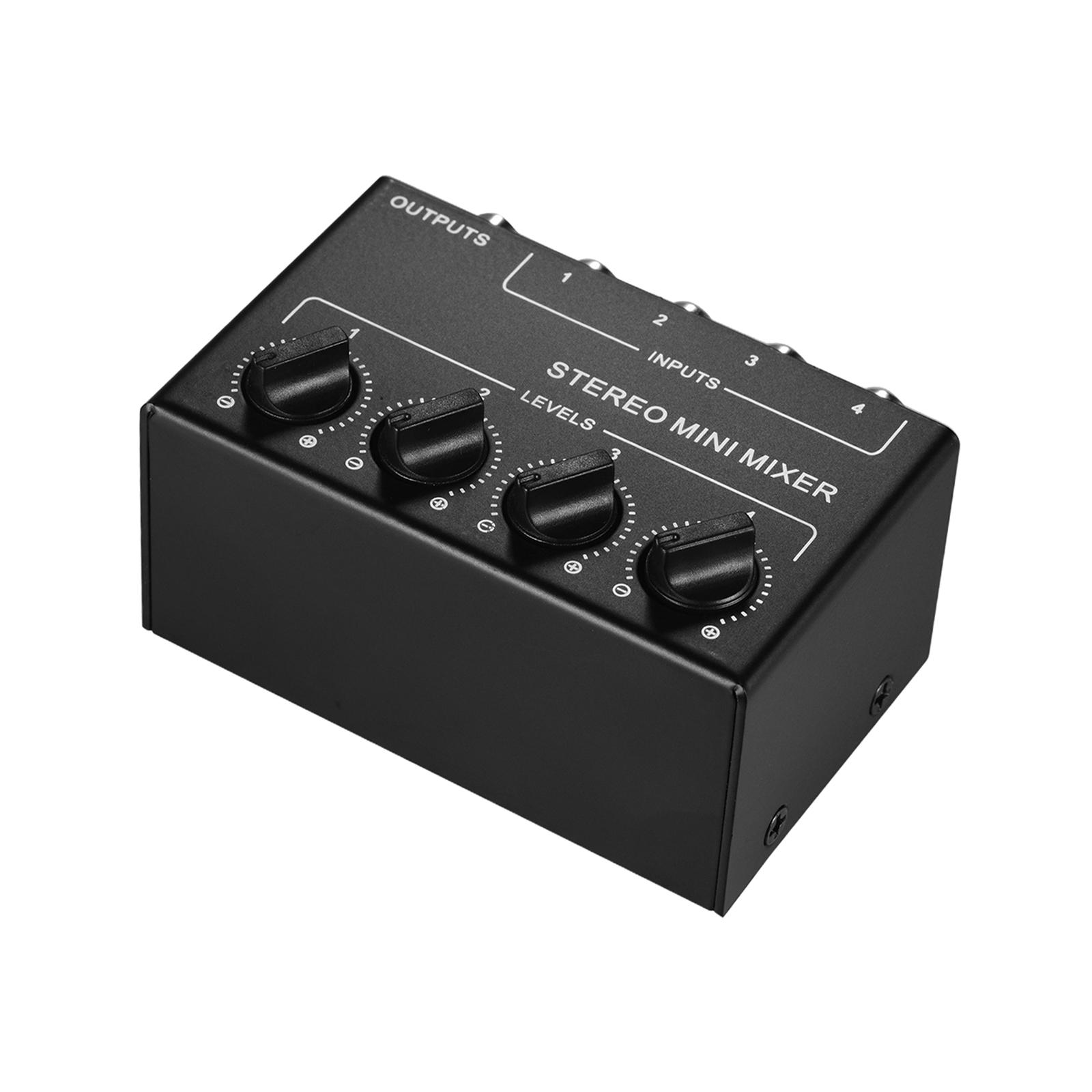 Compacte geluidsmixer - Draagb - Audio Mixer 4 Channel recensie en prijs