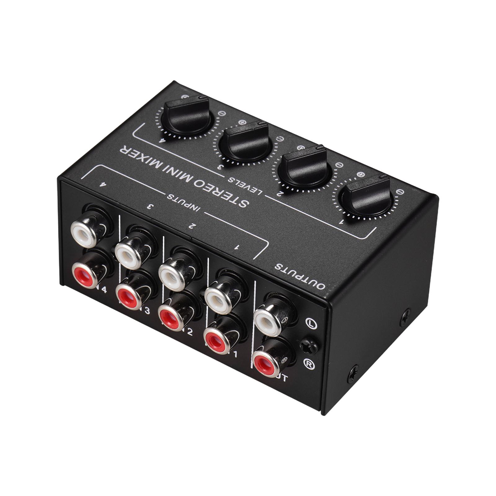 Compacte geluidsmixer - Draagb - Audio Mixer 4 Channel recensie en prijs
