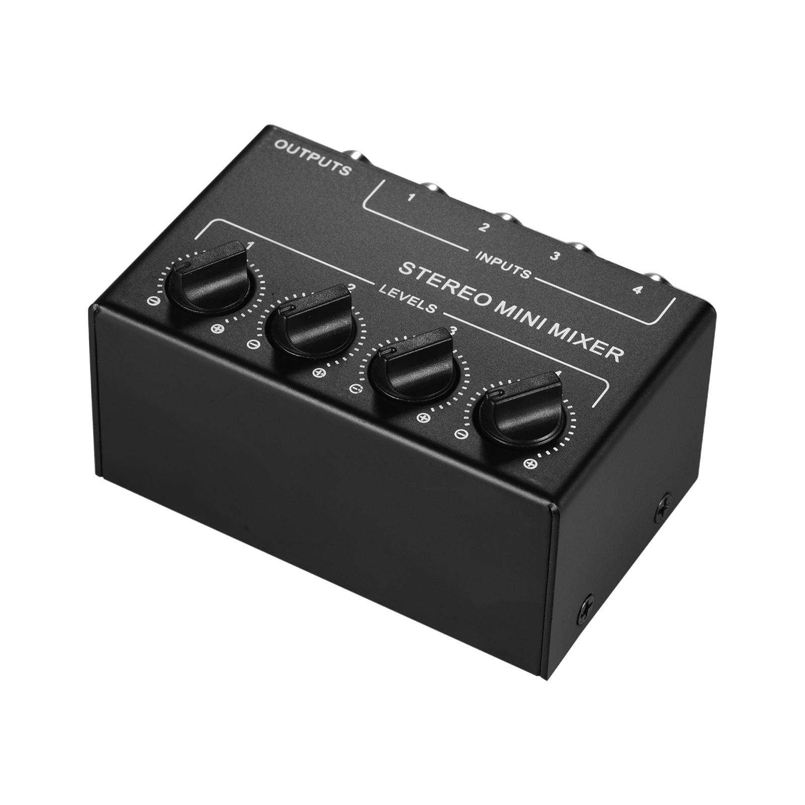 Compacte geluidsmixer - Draagb - Audio Mixer 4 Channel recensie en prijs