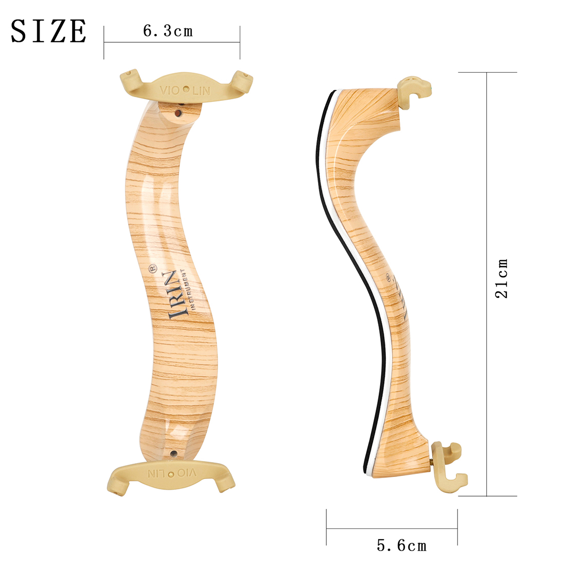  IRIN 4/4 Viool Schoudersteun - Violin Shoulder Rest recensie en prijs