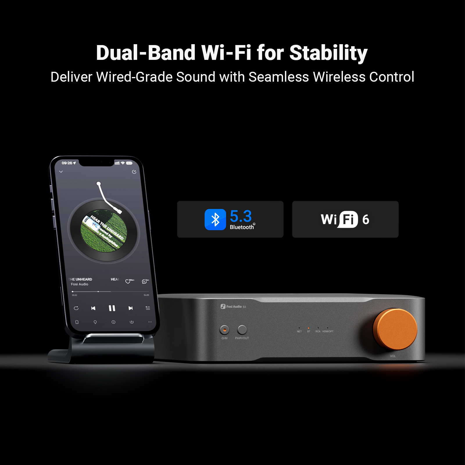 Fosi Audio Hi-Res Muziekstream - Audio Music To Mp3 recensie en prijs