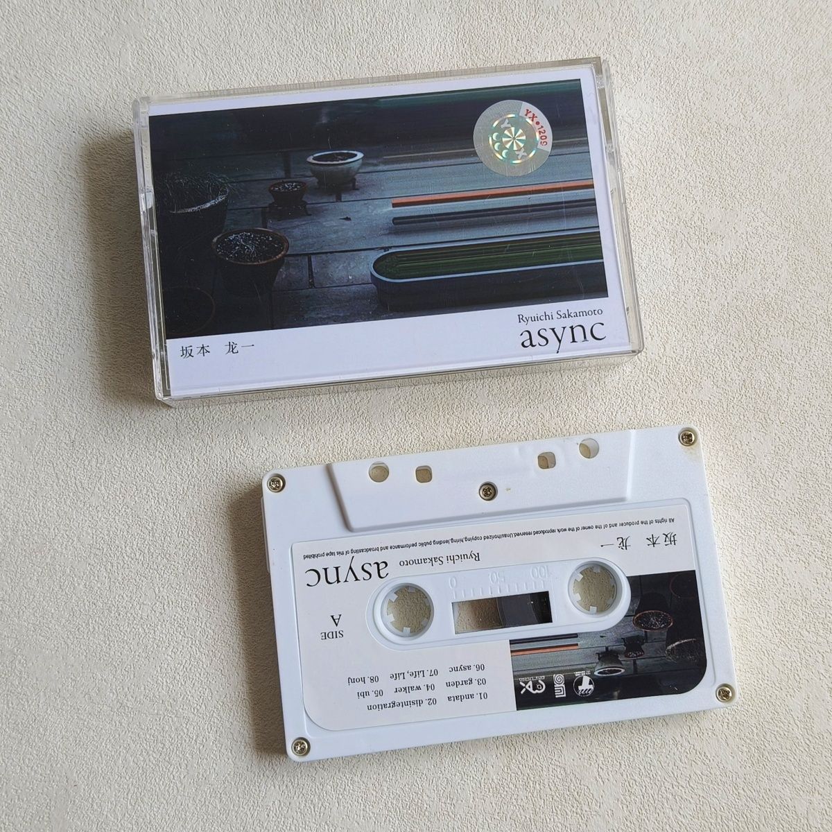Japanse pure muziekcassette Re - Audio Music Track recensie en prijs
