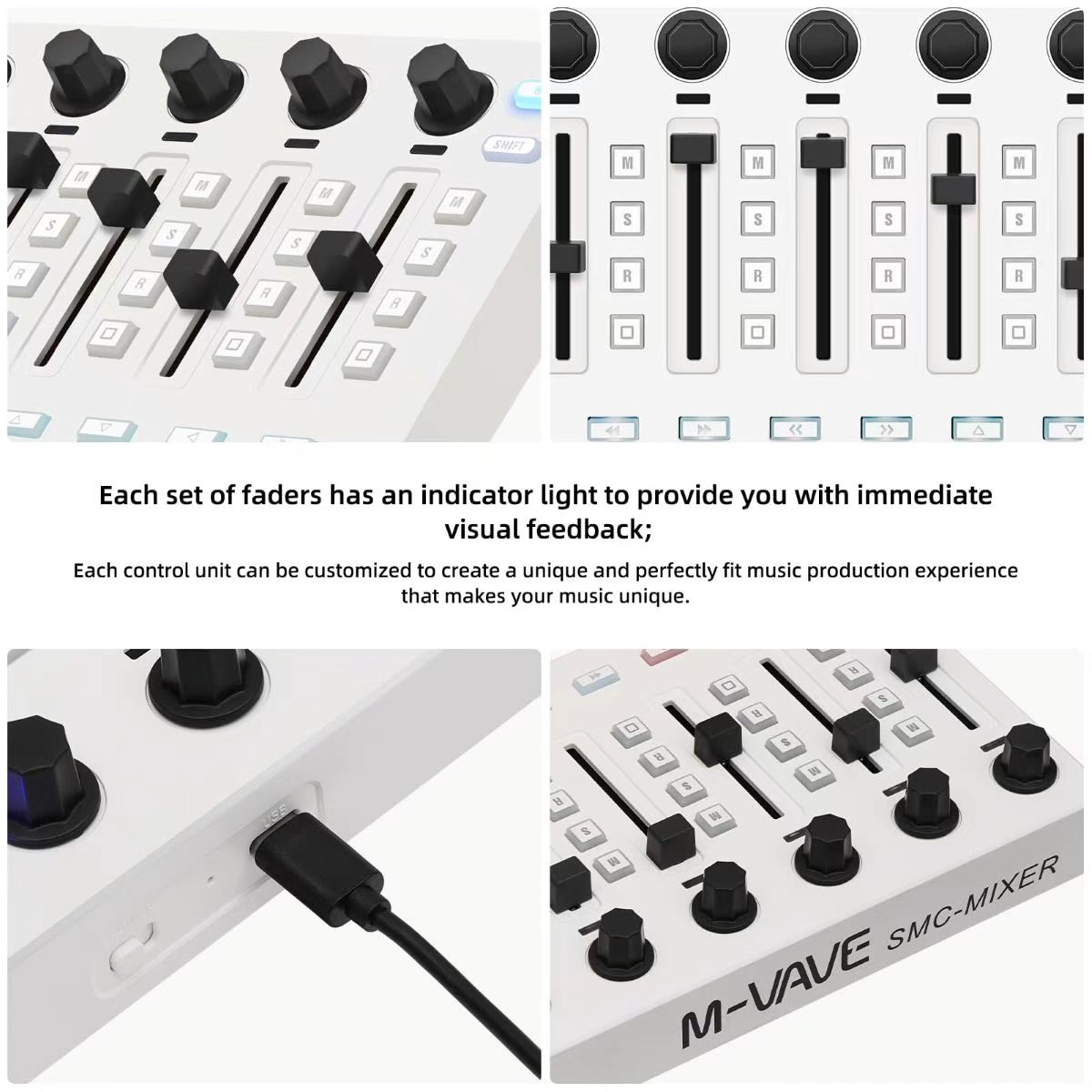 M-VAVE SMC-MIXER Draadloze MID - Midi Controller Pad recensie en prijs