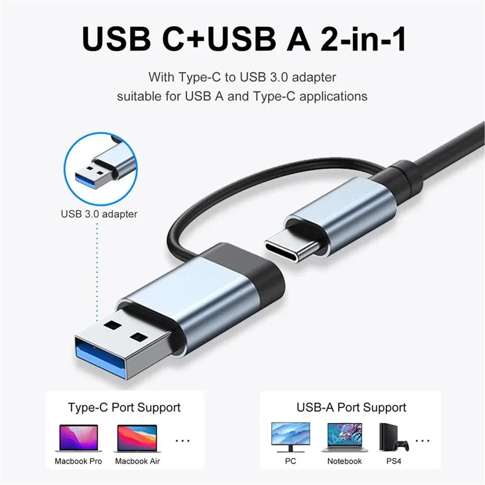 Type-C Hub USB Splitter 8-in-1 - Audio Music Splitter recensie en prijs
