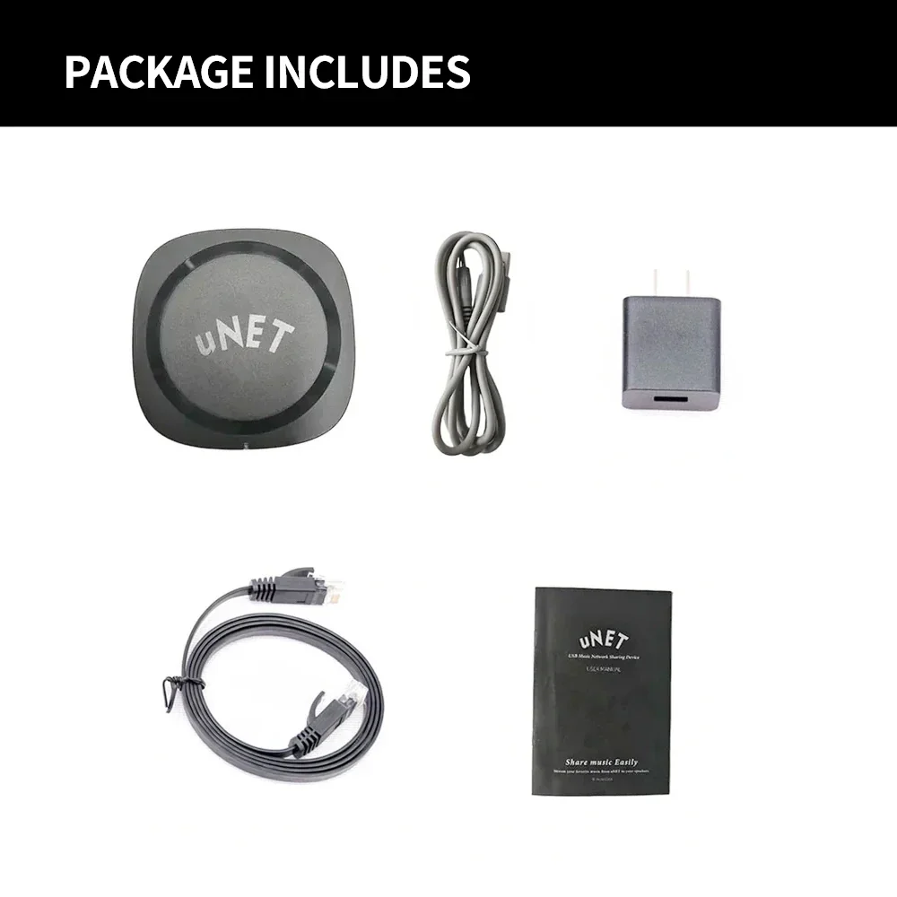 Audiocast uNET USB-apparaat vo - Audio Music Network recensie en prijs