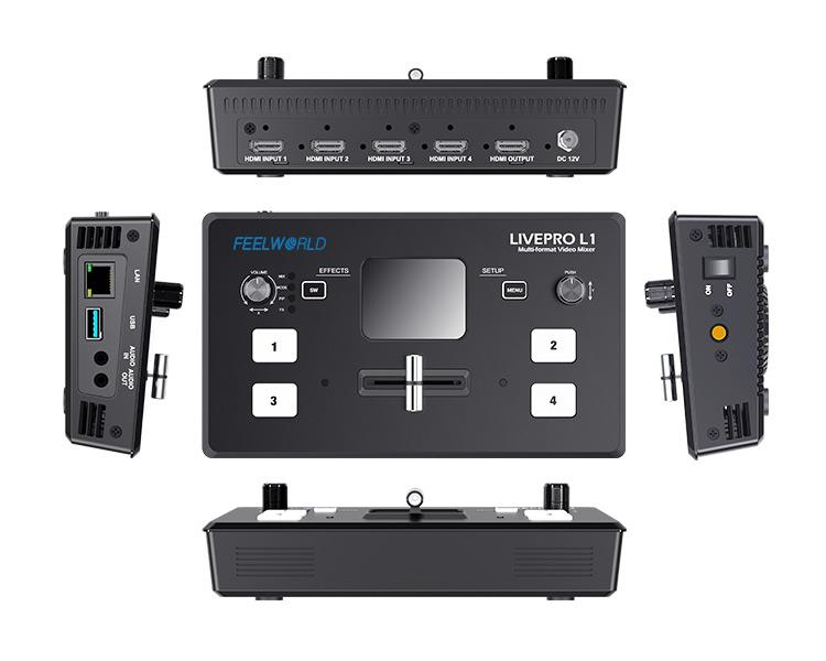 FEELWORLD LIVEPRO L1 V1 4xHDMI - Audio Music Live recensie en prijs