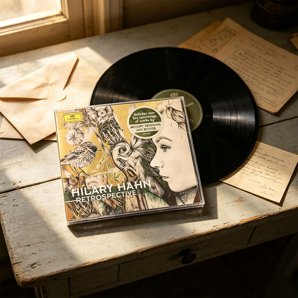 CD 'Retrospective' Hilary Hahn - Audio Music Live recensie en prijs