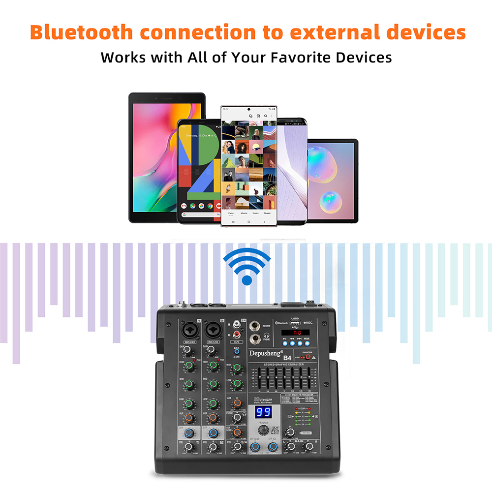 4-kanaals audiomixer audio-int - Audio Mixer 4 Channel recensie en prijs