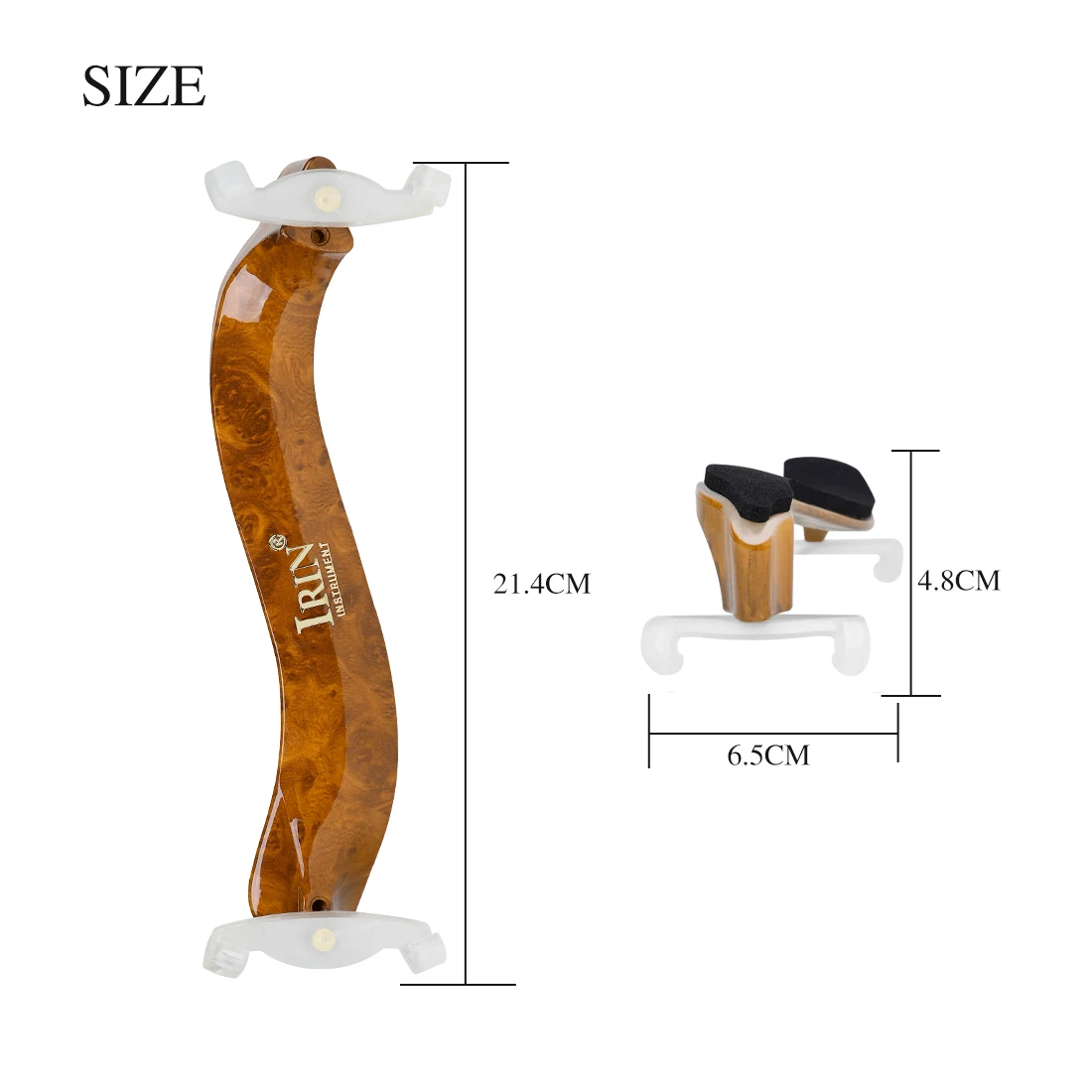 IRIN 4/4 3/4 Viool Schouderste - Violin Shoulder Rest recensie en prijs