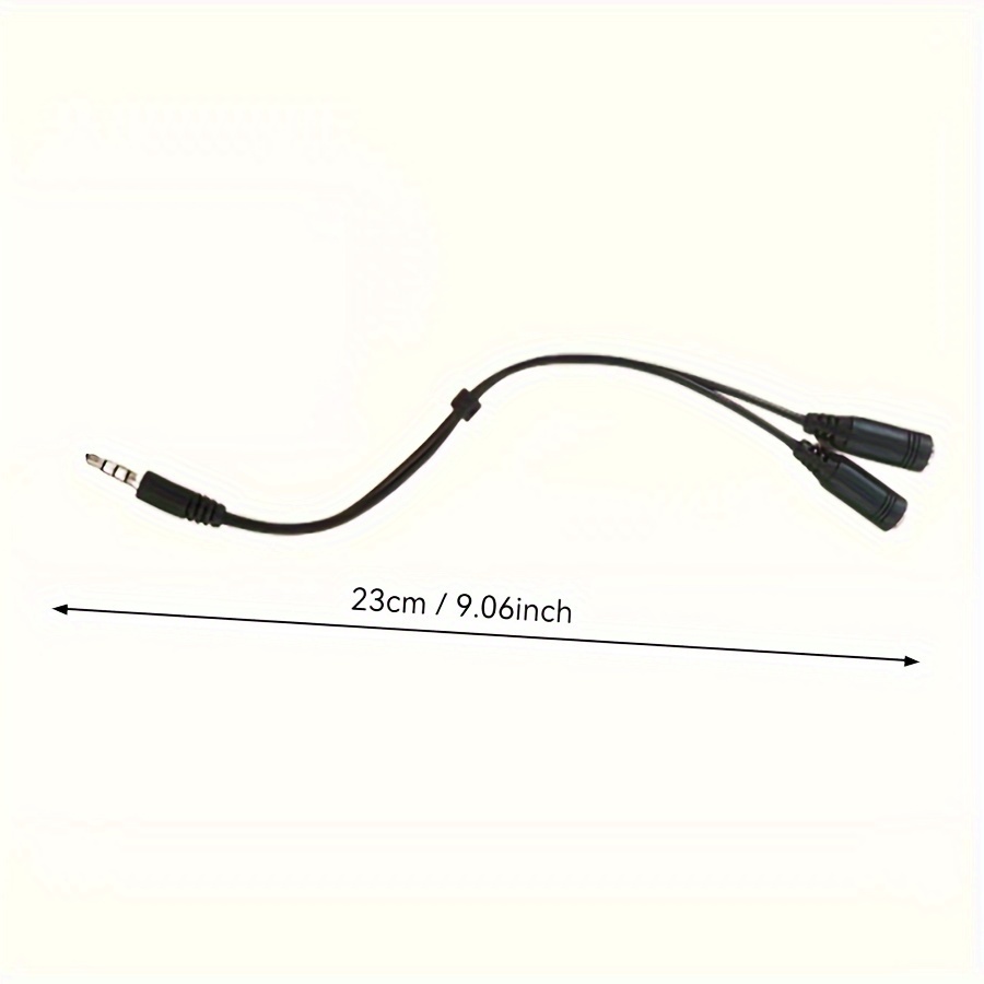 3,5 mm stereo audio 1 mannelij - Audio Music Splitter recensie en prijs