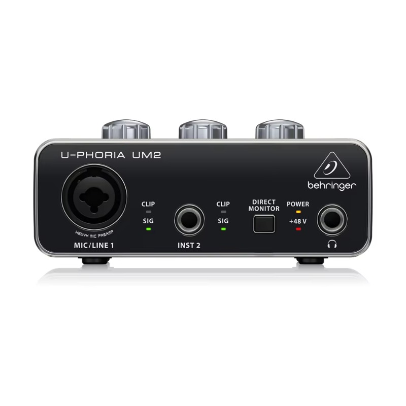 Behringer U-Phoria UM2 Geluids - Audio Interface Usb recensie en prijs