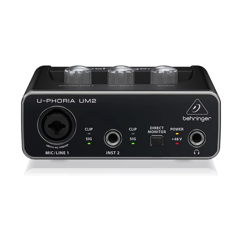 Behringer U-Phoria UM2 Geluids - Audio Interface Usb recensie en prijs