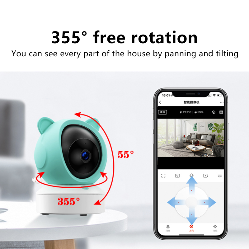 Danmini 1080P Babyfoon Mobiele - Audio Music Network recensie en prijs