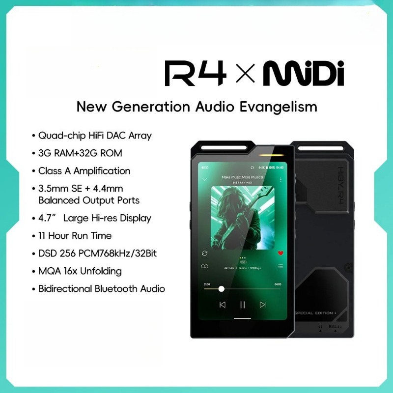 R4 MiDi-versie ES9018Q2M * 4 A - Audio Music To Mp3 recensie en prijs