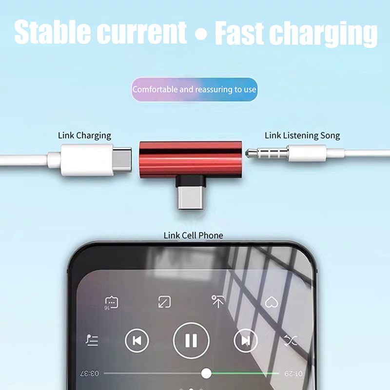 USB Type-C naar 3,5 mm hoofdte - Audio Music Splitter recensie en prijs