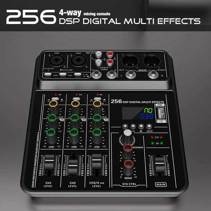 Audio-interface mixer met Blue - Audio Mixer 4 Channel recensie en prijs