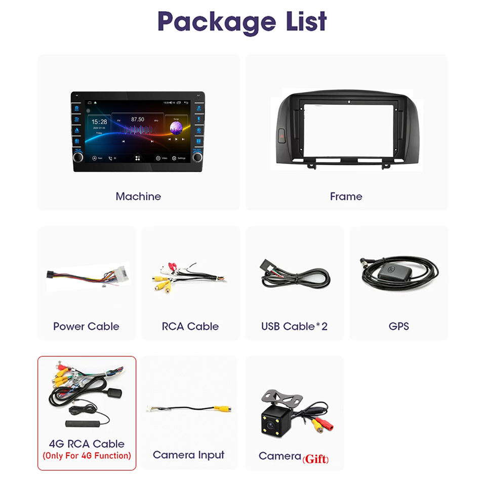 8G Ram 128Gb Qled Auto Radio A - Audio Music Network recensie en prijs