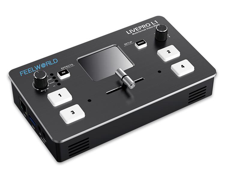 FEELWORLD LIVEPRO L1 4xHDMI-in - Audio Mixer 4 Channel recensie en prijs