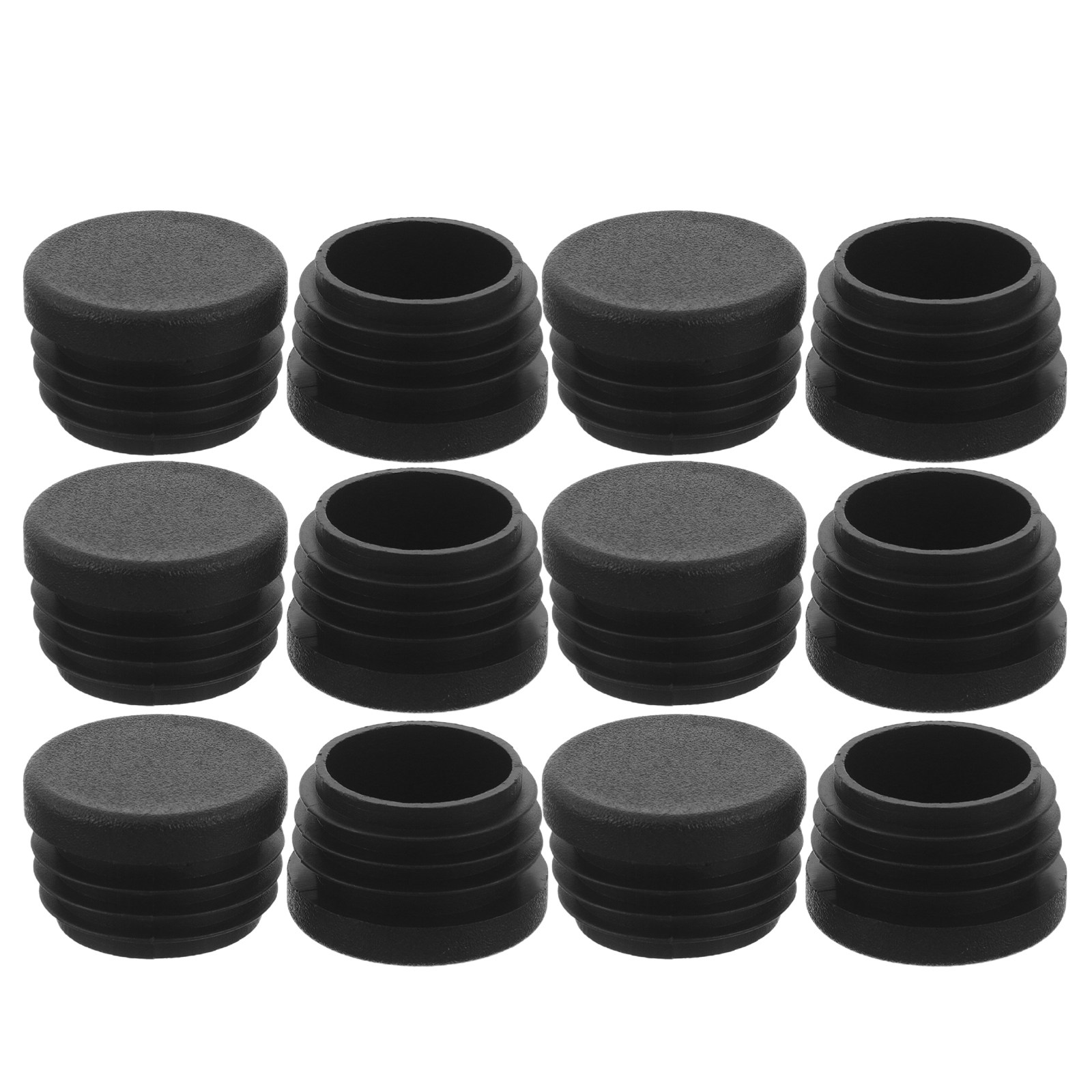 16 stuks zwarte ronde plastic  - Audio Music Youtube recensie en prijs