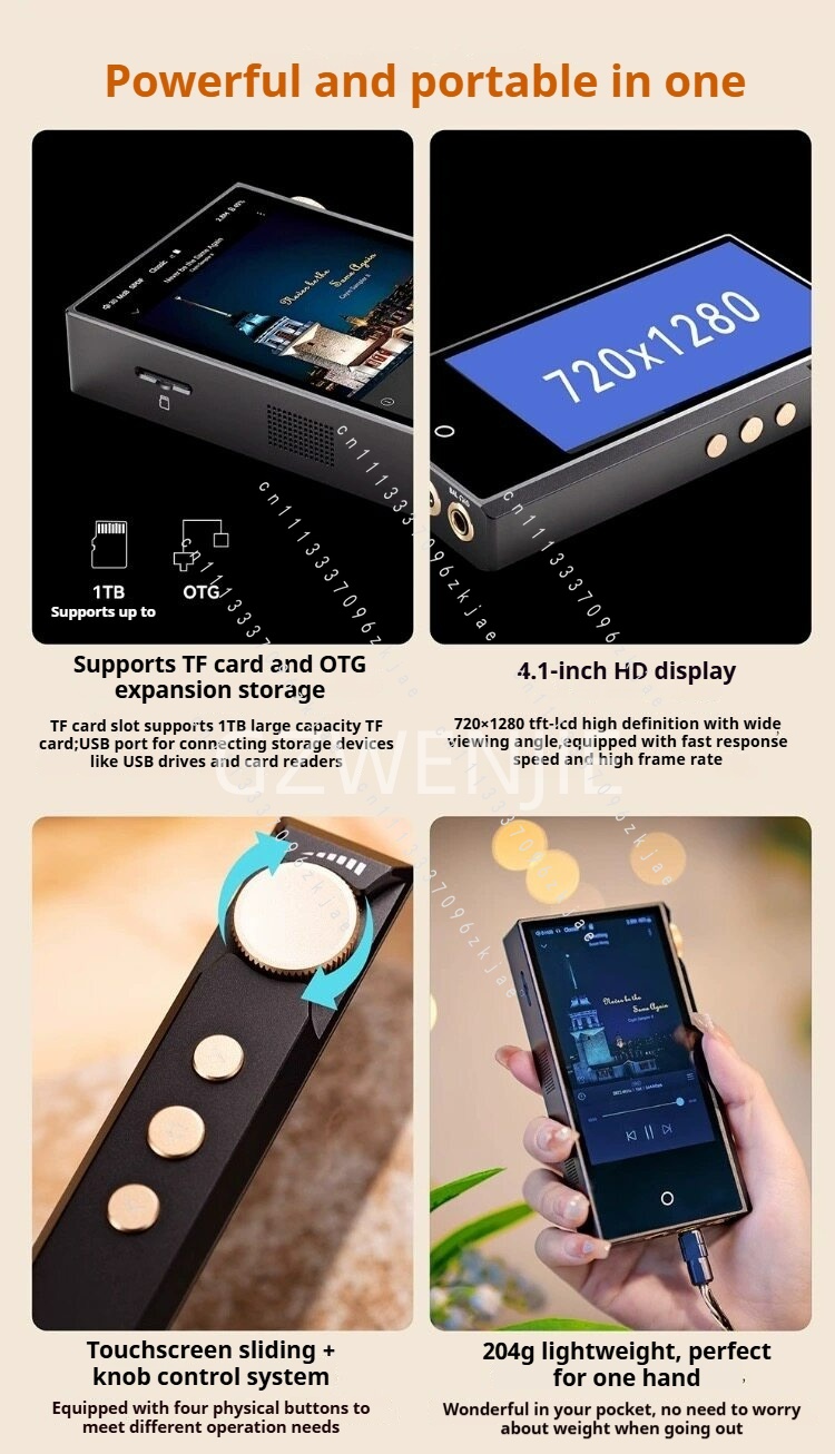 N3Ultra HiFi Draagbare MP3-spe - Audio Music Youtube recensie en prijs