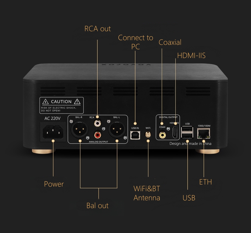VOVOFOX-HiFi AP05S Lossless mu - Audio Music To Mp3 recensie en prijs