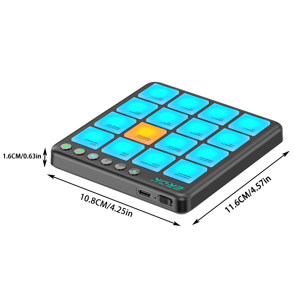 EROK PocketBeats MIDI-controll - Midi Controller Pad recensie en prijs