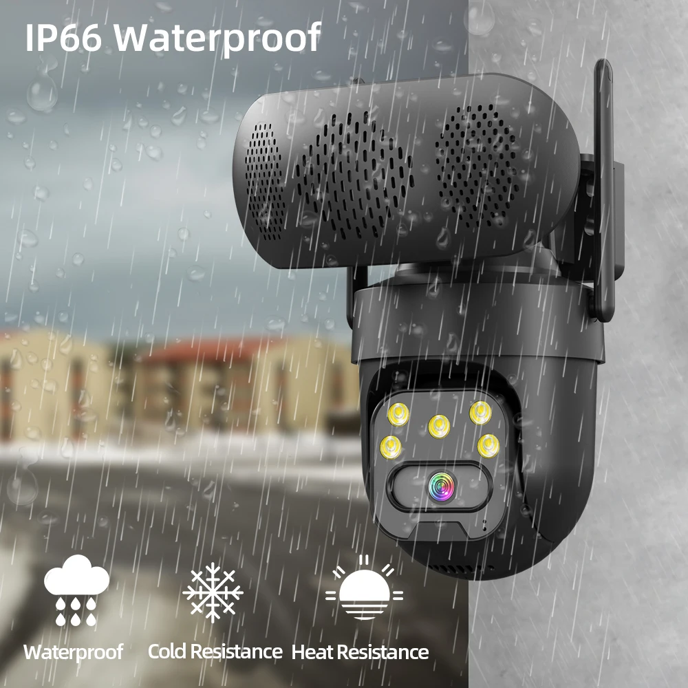 ICSEE 5MP WiFi PTZ IP-camera m - Audio Music Track recensie en prijs