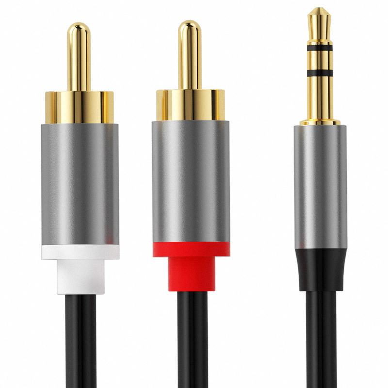 3,5 mm naar 2 RCA dubbele Lotu - Audio Music Splitter recensie en prijs