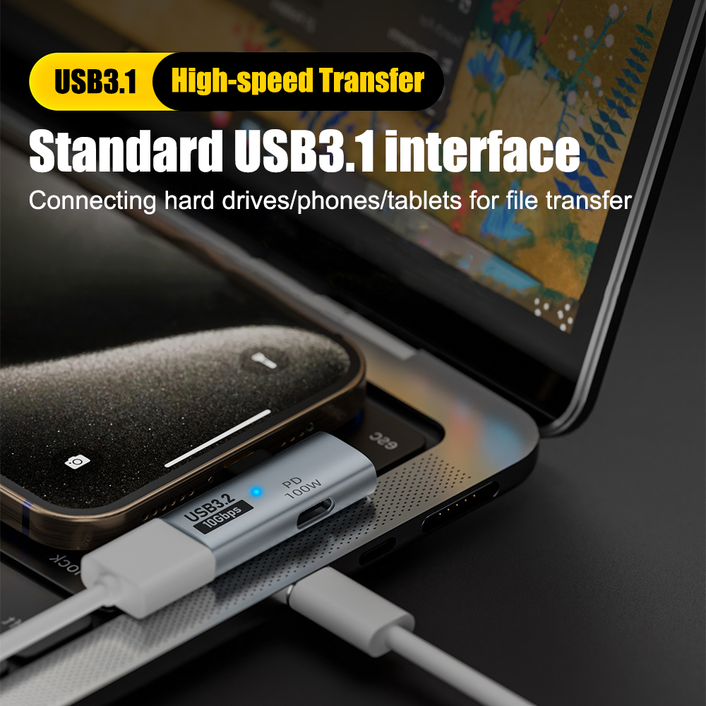 USB C hoofdtelefoon- en oplade - Audio Music Splitter recensie en prijs