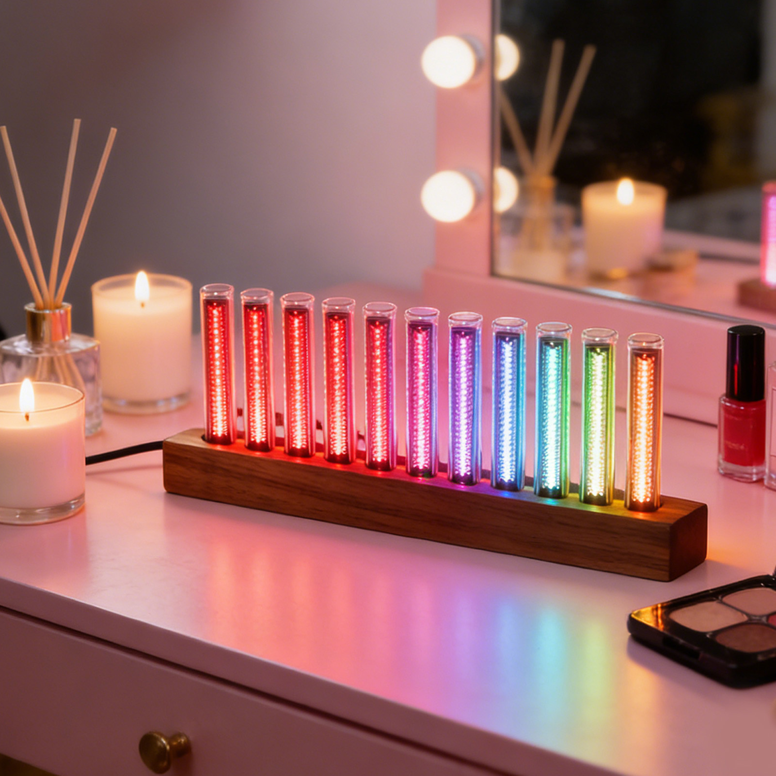 LED-muziekspectrumdisplay Home - Audio Music Youtube recensie en prijs